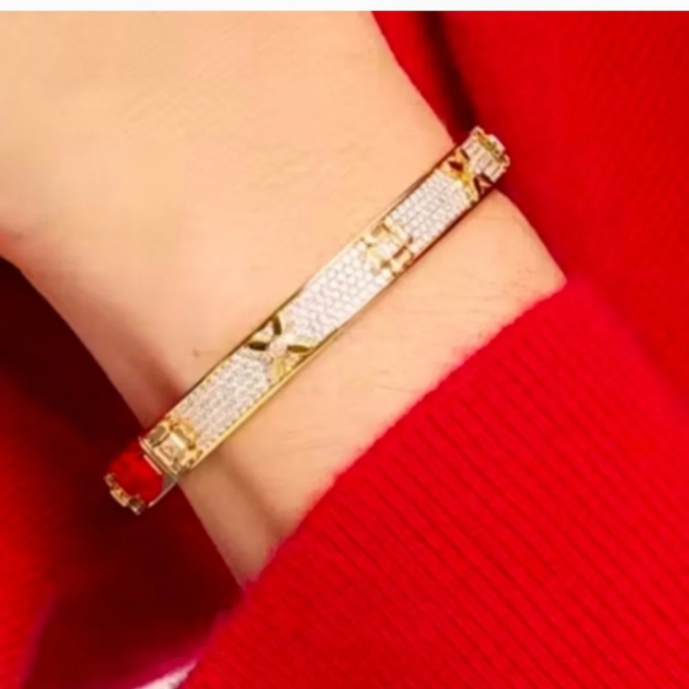 Kate Spade Heritage Bloom Hinged Bangle - Picture 4 of 10